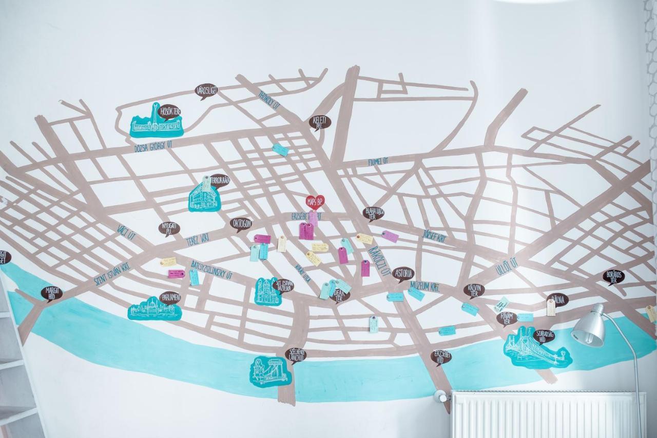 Maps Boedapest Buitenkant foto