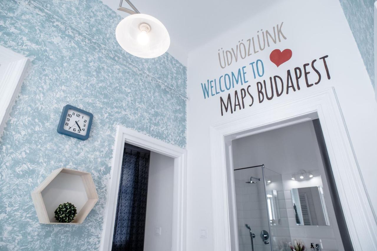 Maps Boedapest Buitenkant foto
