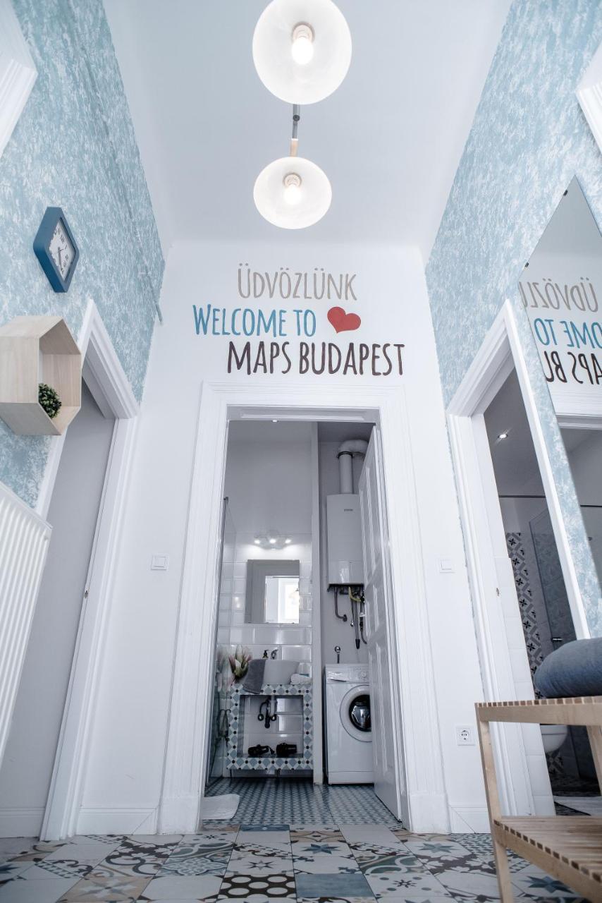 Maps Boedapest Buitenkant foto